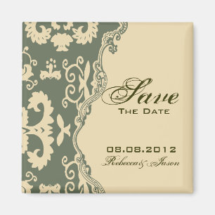 Imán casamiento paisley occidente SAVE THE FATE