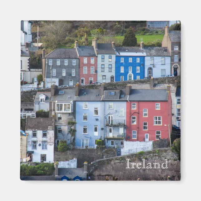 Imán Casas costeras de Cobh Ireland (Frente)