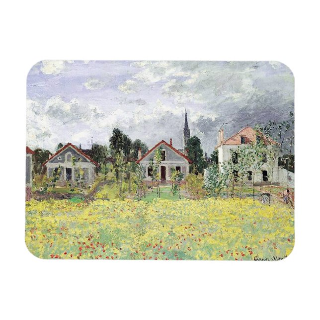 Imán Casas de Claude Monet (Horizontal)