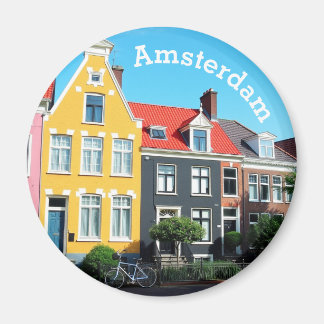 Imán Casas de Holanda Amsterdam recuerdo 