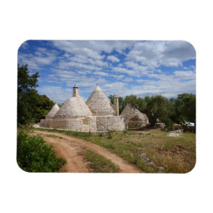 Imán Casas de Trulli en Puglia/Apulia