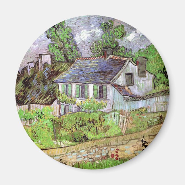 Imán Casas en Auvers, Vincent van Gogh. (Frente)