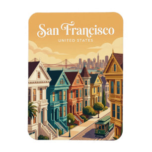 Imán Casas Victorianas de San Francisco California