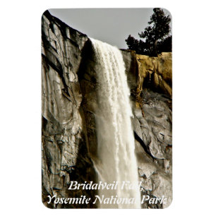 IMÁN CASCADA BRIDALVEIL EN EL PARQUE NACIONAL YOSEMITE
