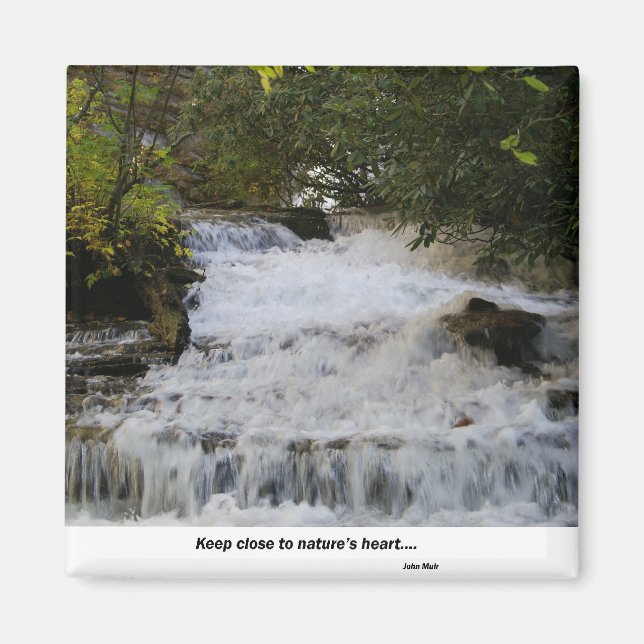 Imán Cascada de Carolina del Norte (Frente)