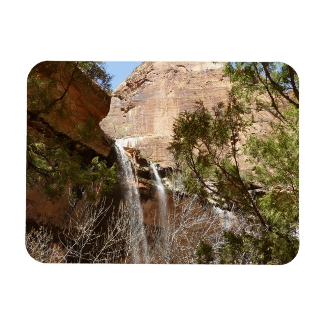 Imán Cascada de Emerald Pool I del Parque Nacional Zion (Horizontal)