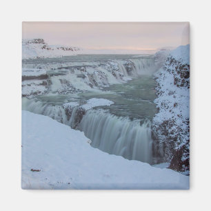 Imán Cascada de Gullfoss en Islandia