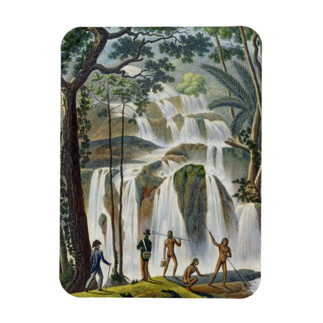 Imán Cascada de Port Praslin, Nueva Irlanda, de 'Voyage (Vertical)