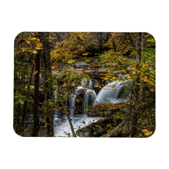 Imán Cascada del arroyo Dunloup | Virginia Occidental (Horizontal)