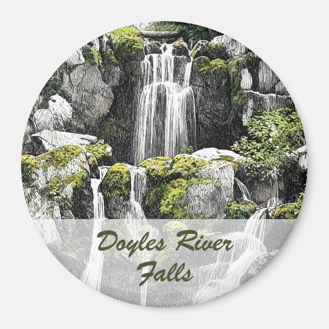 Imán Cascada del río Doyles (Frente)