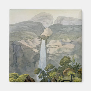 Imán Cascada del río Vinagre, cerca del volcán Puraci,