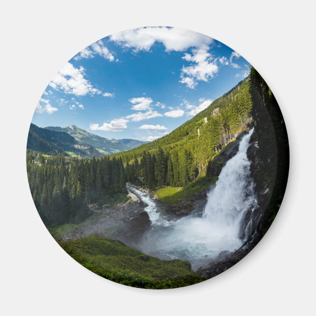 Imán cascada krimml, Austria (Frente)