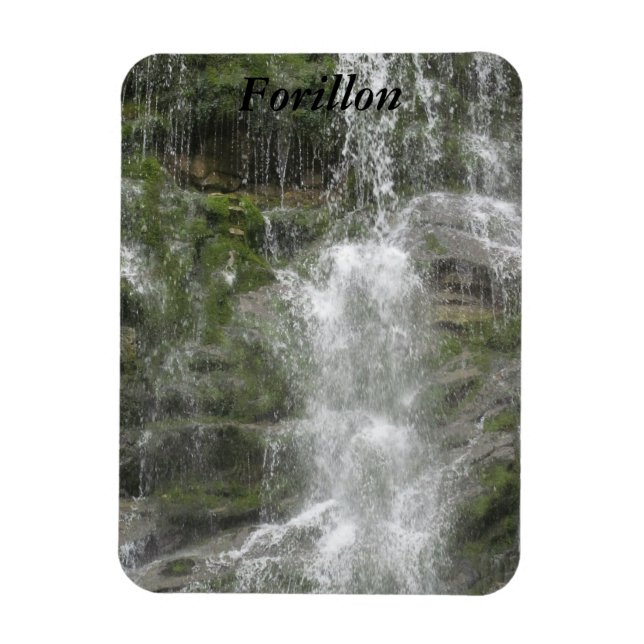 Imán Cascada La Chute en el Parque Nacional Forillon (Vertical)