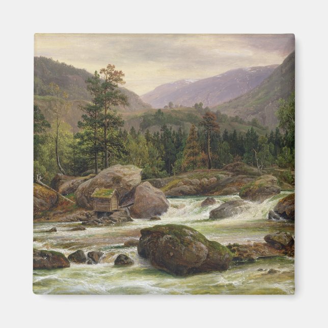 Imán Cascada noruega, 1840 (Frente)