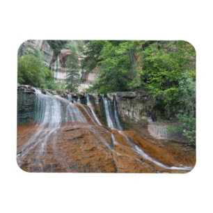 Imán Cascada, Parque Nacional Zion, Utah, EE. UU.