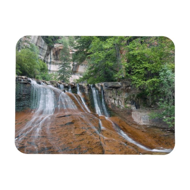 Imán Cascada, Parque Nacional Zion, Utah, EE. UU. (Horizontal)