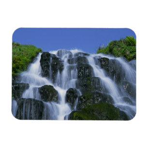 Imán Cascada, Portree, Isla de Skye, Tierras Altas,