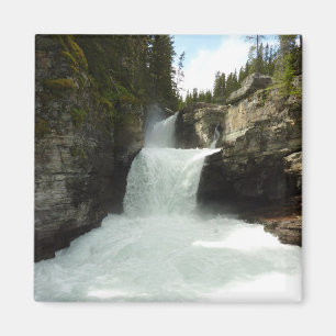 Imán Cascada St. Mary I en el Parque Nacional Glacier