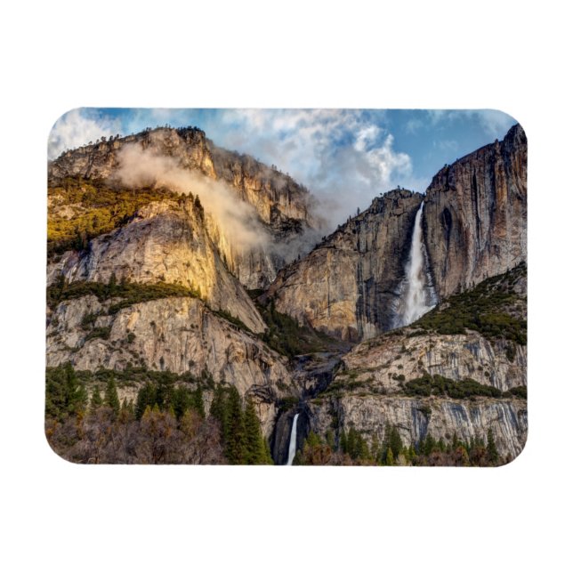 Imán Cascada Yosemite escénica, California (Horizontal)