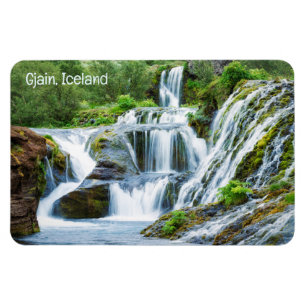 Imán Cascadas de jain, Islandia