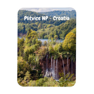 Imán Cascadas en el Parque Nacional de Plitvice - Croac