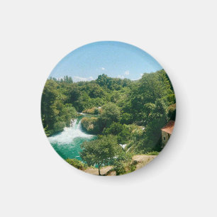 Imán Cascadas Krka - Parque nacional Krka - Croacia