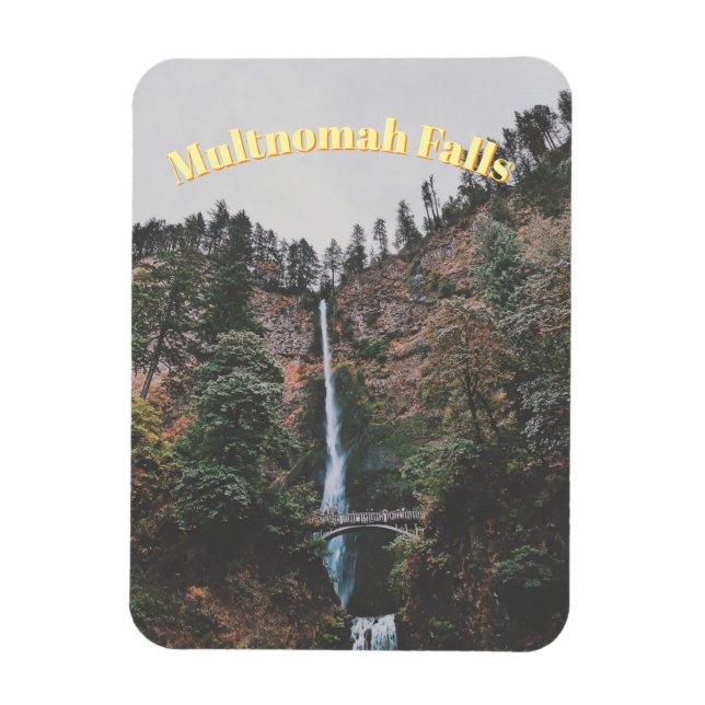 Imán Cascadas Multnomah (Vertical)
