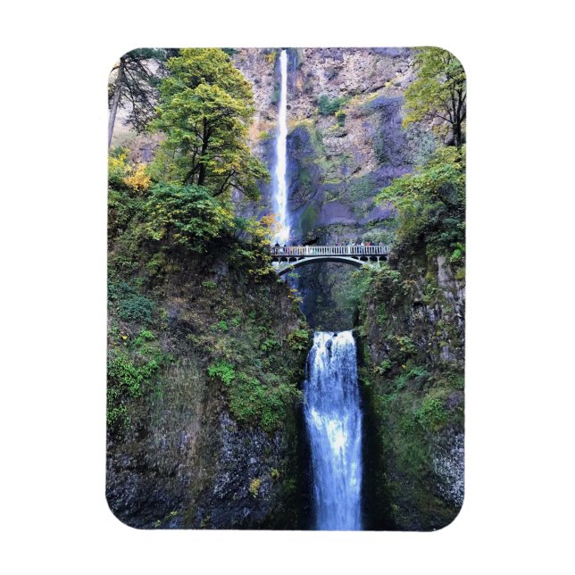 Imán Cascadas Multnomah, O (Vertical)