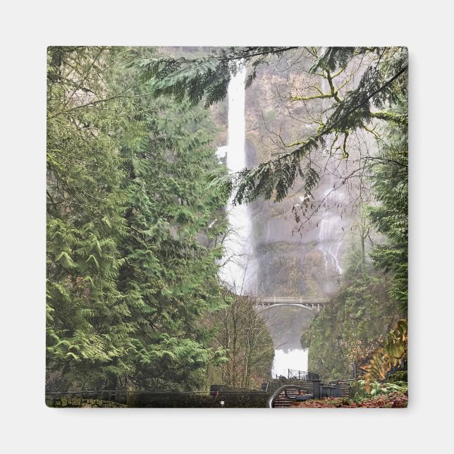 Imán Cascadas Multnomah, O (Frente)