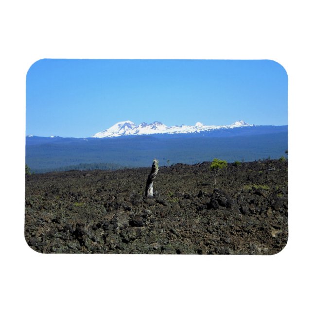 Imán Cascadas y rocas de lava, O (Horizontal)