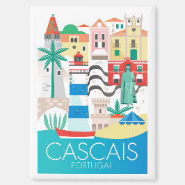 Imán Cascais, Portugal Refrigerator Magnet