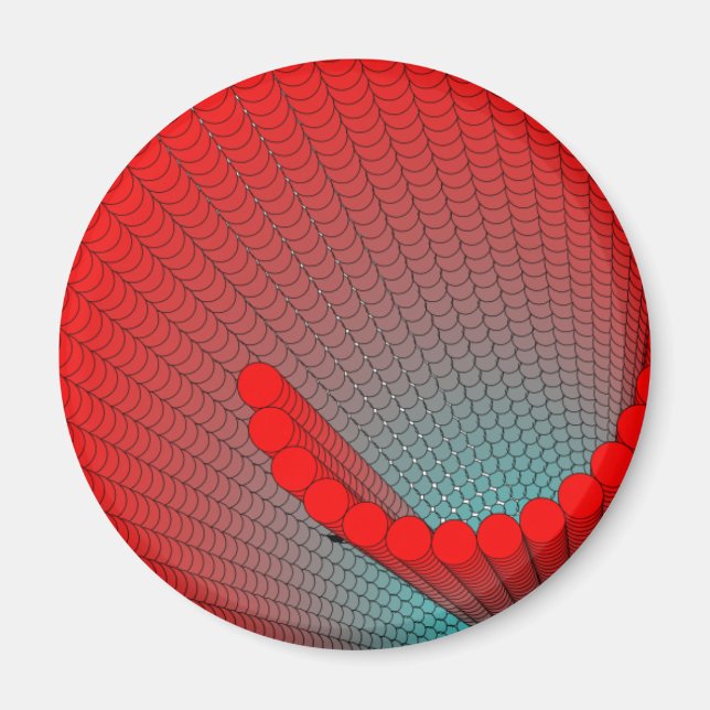 Imán cáscara de espiral (Frente)
