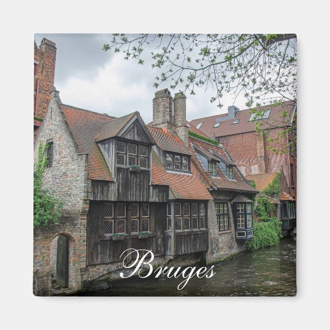 Imán Casco de Brujas en Bélgica (Frente)