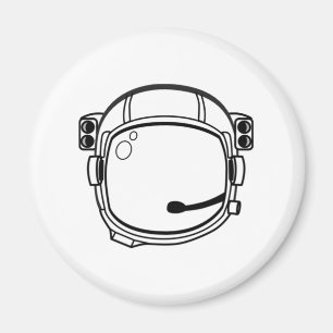 Imán Casco de espacio del astronauta