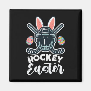 Imán Casco de Pascua de Hockey sobre Hielo Deportes Hom