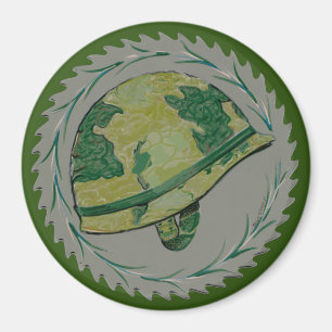 Imán Casco militar