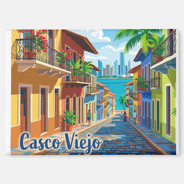 Imán Casco Viejo Panamá (Anverso)