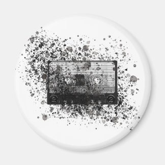 Imán Casete de audio retro