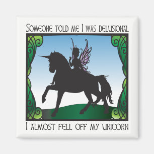 Imán Casi se cayó de mi unicornio