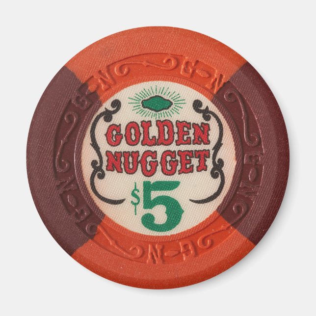 Imán Casino de juego de Chip de Las Vegas Obsolete (Frente)