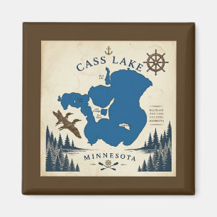 Imán Cass Lake, Minnesota Casa de Vacaciones y Regalos