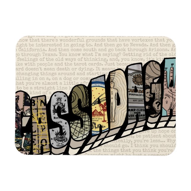 Imán Cassadaga Clairvoice Flexible Magnet (Horizontal)