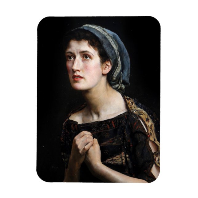 Imán Cassandra (Triste princesa troyana) (por John Coll (Vertical)