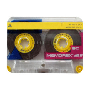 Imán Cassette Memorex 80