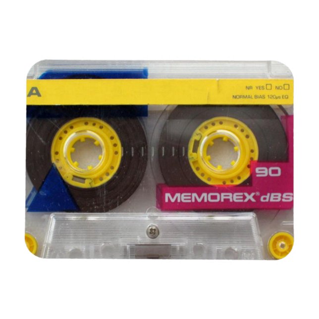 Imán Cassette Memorex 80 (Horizontal)