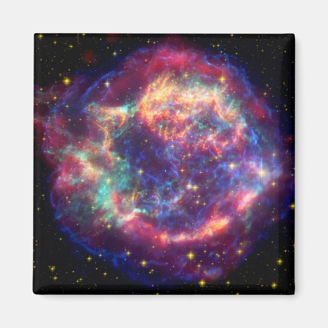 Imán Cassiopeia A Supernova ... La muerte se convierte  (Frente)
