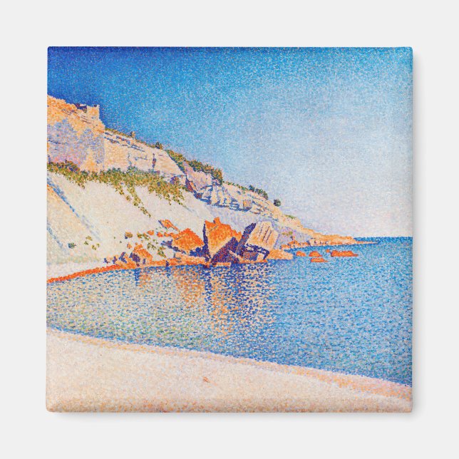 Imán Cassis, Cap Lombard, Opus 196, Signac (Frente)