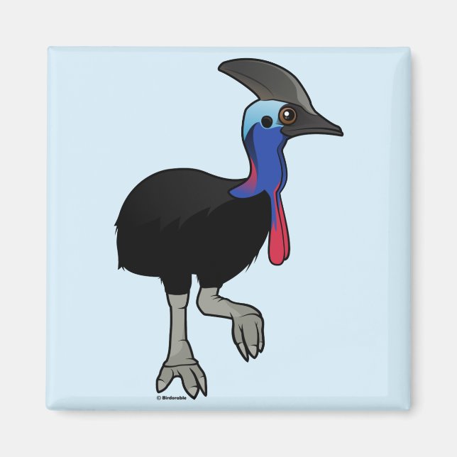 Imán Cassowary del Sur (Frente)