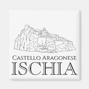 Imán Castello Aragonese, Viajes a Isquia