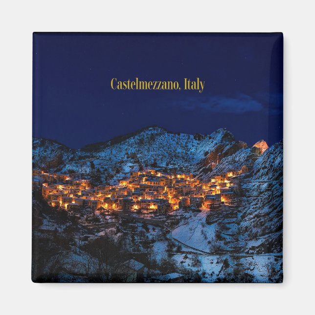 Imán Castelmezzano, Italia (Frente)